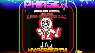 Storyshift Hopeless Asriel DEFINITIVE MODE Phase 1  HYPERDEATH UPDATED [upl. by Ehrsam]