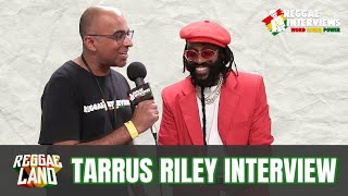 Tarrus Riley Interview Reggae Land Festival 24 Dean Fraser Don Corleon and Peetah Morgan tribute [upl. by Lizzie]