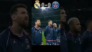 Real Madrid vs psg match shortsfeed messi shorts [upl. by Lanta]