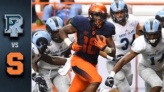 Rhode Island vs Syracuse  2015 ACC Football Highlights [upl. by Enitram]