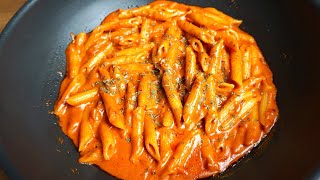 How to Make Easy Penne PASTA SPICY SAUCE ala Gigi Hadid Pasta Recipe [upl. by Aneerehs]