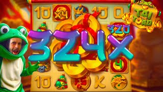 TAI THE TOAD New Hacksaw Gaming Slot Delivers BIG WIN [upl. by Hibben56]