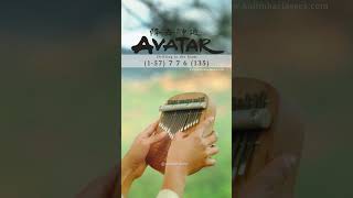 Leaves From The Vine Avatar The Last Airbender  Kalimba Tutorial [upl. by Clayborn]