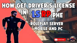 GTA SAMP How to get Drivers License in LSRPPHe tutorial MODS ANDROID MOBILE AND PC [upl. by Bach700]