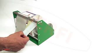 Manual multiroll label dispenser  DMR280  DERFI [upl. by Brenk]