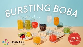 Bursting Boba  What is Popping Boba The Perfect Toppings for Desserts and Beverages [upl. by Siladnerb]