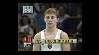 ヴァレリー・リューキン Valeri Liukin URS 1988 Seoul Olympics SR TF [upl. by Sev]