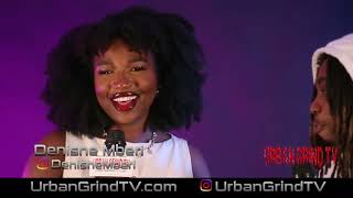 Model Denishe Mbari Talks Modeling Confidence and More  Exclusive Urban Grind TV Interview [upl. by Adiraf]