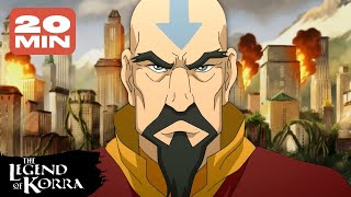 Every Tenzin Fight Scene Ever 🌪  The Legend of Korra [upl. by Ching455]