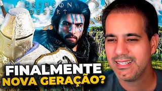 CRIMSON DESERT NOVA GAMEPLAY me EMPOLGOU de VERDADE [upl. by Haelak434]