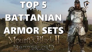 Mount amp Blade Bannerlord Top 5 Best Suits of Battanian Armor CelticGaelic [upl. by Stoddart]