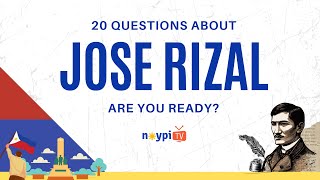 Jose Rizal Quiz✍️📖🤓  NoypiTV [upl. by Nywrad76]