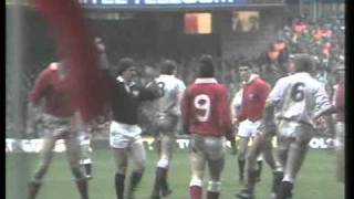 1987 Five Nations Championship Wales vs England  The Battle of Cardiff [upl. by Dhaf]