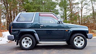 1995 Daihatsu Rocky Cantebury For Sale Review  Northeast Auto Imports [upl. by Arolf]