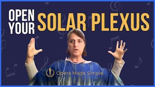 Open your solar plexus  Vocal technique singing lesson with Capucine Chiaudani [upl. by Hulen]