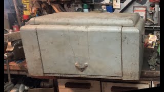 Vintage SnapOn K60 Toolbox with Amazing Treasures Found Inside [upl. by Aoket410]