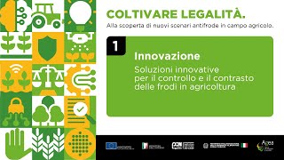 Agea  Coltivare Legalità talk 1 [upl. by Wilmette]