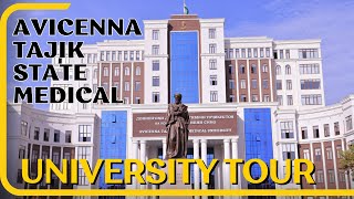 Avicenna Tajik state medical university tour  Mbbs student life in Tajikistan [upl. by Corvese234]