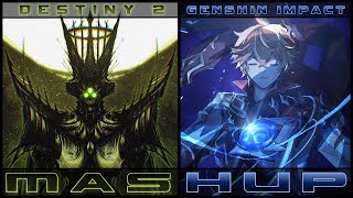 Destiny 2 x Genshin Impact OST MASHUP Witch Queen Themes x Ptahur The Devourer [upl. by Cleo]