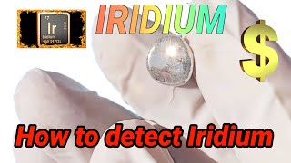 How to detect Iridium [upl. by Analaj165]