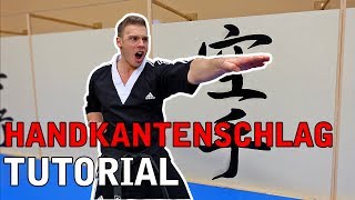 HANDKANTENSCHLAG TECHNIK TUTORIAL  KAMPFKUNST TURBO TORBEN [upl. by Adnawed]