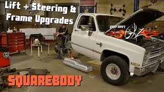 Squarebody Chevy 6quot Lift amp Steering amp Frame Upgrades  Stunt Double  Stacey Davids Gearz S11 E8 [upl. by Iorgos]