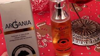 ARGANIA GOLD Hair Oil Treatment REVIEW [upl. by Zaid627]