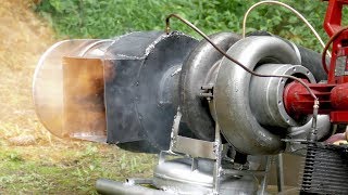 Homebuilt Gas Turbine Turbojet Engine  3rd Documentary [upl. by Nylatsirk]