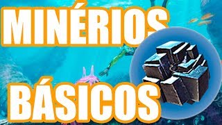 Subnautica  Como encontrar minérios básicos [upl. by Photina]