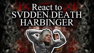 React to SVDDEN DEATH  Harbinger [upl. by Ceevah911]