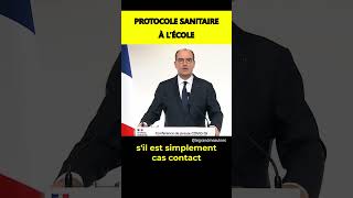 Le protocole sanitaire à lécole feat Jean Castex extrait 6 [upl. by Ytirahc]