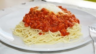 CHICKEN BOLOGNESE PASTA Without Red Wine RECIPE 47 [upl. by Rapsac683]