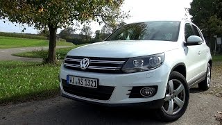 2014 VW Tiguan 20 TDI 140 HP Facelift Test Drive [upl. by Alvar]