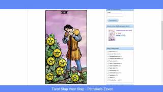 Pentakels 7  Tarot Stap voor Stap [upl. by Sirronal]