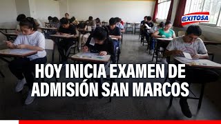 🔴🔵Universidad Nacional Mayor de San Marcos Hoy inician evaluaciones del examen de admisión 2024I [upl. by Lasko124]