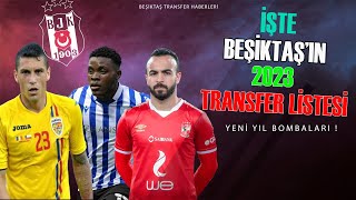 İşte Beşiktaşın 2023 Transfer Listesi ⚽ Beşiktaş Transfer [upl. by Annaihr705]