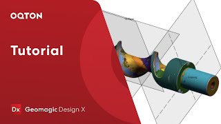 Creating variable helix geometry – RollUnroll Tutorial  Geomagic Design X [upl. by Pincas]