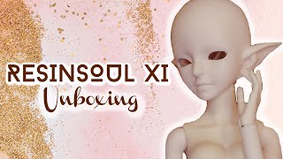 ResinSoul Xi BJD Unboxing •JackyOhhh [upl. by Wadlinger677]