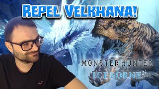 Repel Velkhana Shrieking Legiana amp Fulgur Anjanath  Monster Hunter World Iceborne Playthrough [upl. by Anialem]