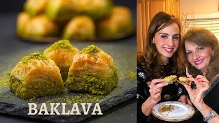 BAKERY STYLE BAKLAVA RECIPE  UNDER 10 MINUTES [upl. by Notpmah]