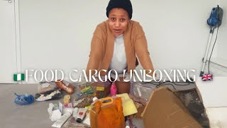 FOOD CARGO UNBOXING DELAYED SHIPPING cargo food shipping [upl. by Alsi484]