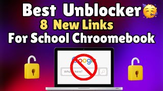 BEST Unblocker For SCHOOL Chromebook 2024  Best WORKING Proxy For SCHOOL 2024 [upl. by Llemart]