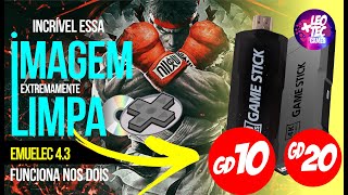 🔥A MELHOR DA INTERNET 🕹️game stick GD10GD20💿UMA IMAGEM LIMPA muito Top  com o emuelec 43 [upl. by Nevada]