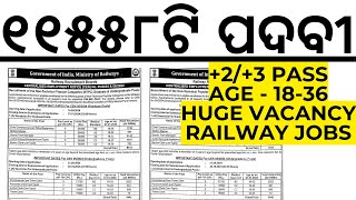 11558 Railway NTPC New Vacancy 2024  RRB NTPC Notification 2024  RRB NTPC Form Fill Up 2024 [upl. by Hassadah]