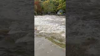 Inondation au Domaine des Grottes de Han [upl. by Onailil]