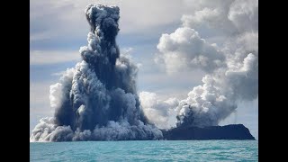 OLHA A NOTÍCIA VULCÃO MARINHO COM MAIOR ERUPÇÃO JA REGISTRADA [upl. by Pentheam996]