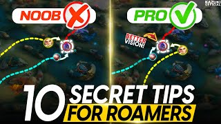 10 SECRET TIPS TO BE THE BEST ROAMER  MLBB ROAMER GUIDE 2024 [upl. by Olney625]