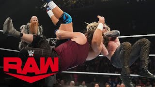 FULL MATCH The Wyatt Sicks vs Chad Gable amp The Creed Brothers Raw Aug 5 2024 [upl. by Anoblav]