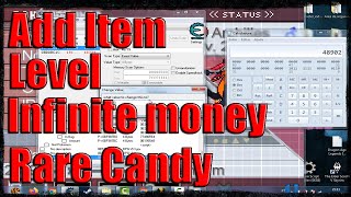 Pokémon Uranium  Add Item level Infinite money  2021  Tutorial  Cheat Engine [upl. by Aehsal]