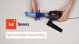 Lt Sensors Spirometer  Disassembling amp Assembling [upl. by Giff]